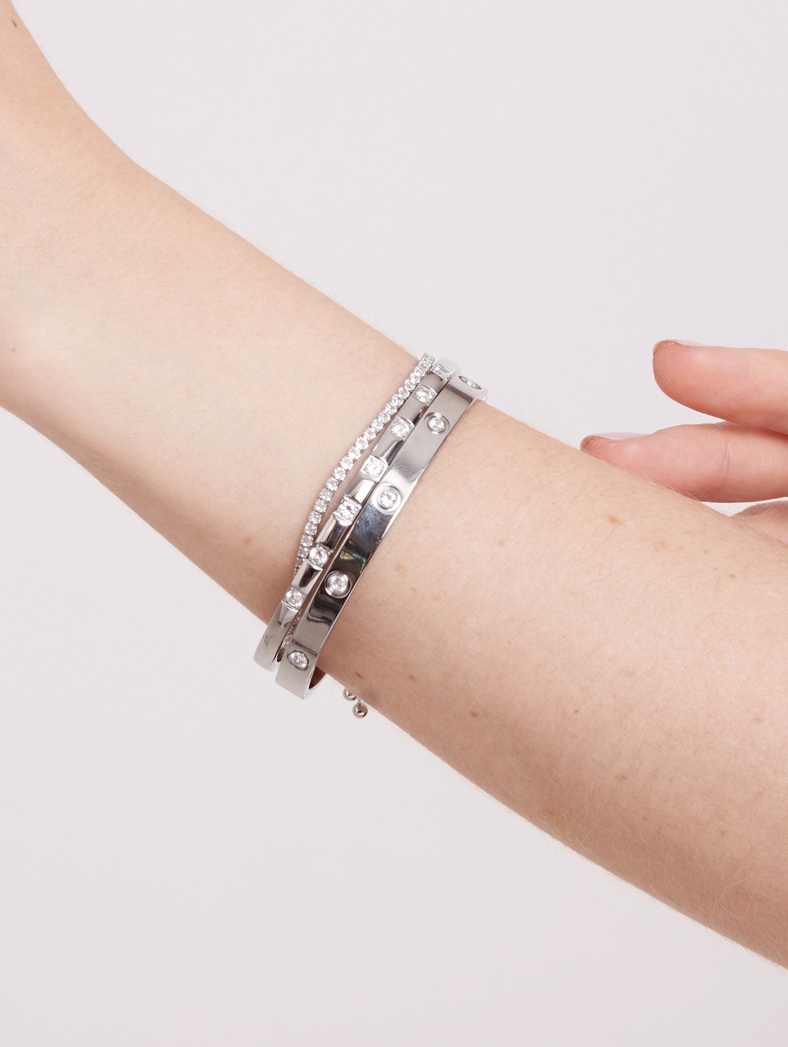 Bracelete Isadora Banhado em Prata