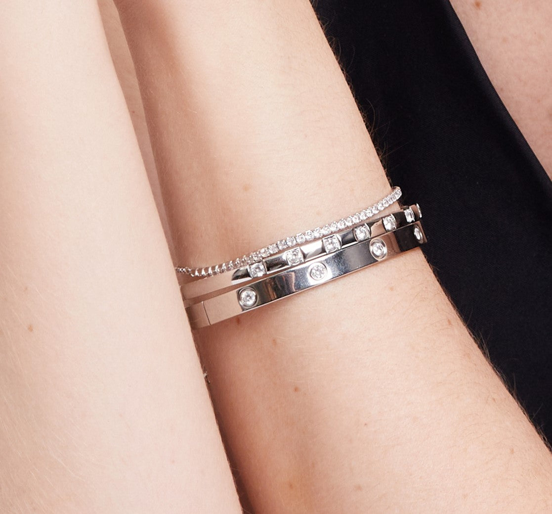 Pulseira Aviore Banhada em Prata