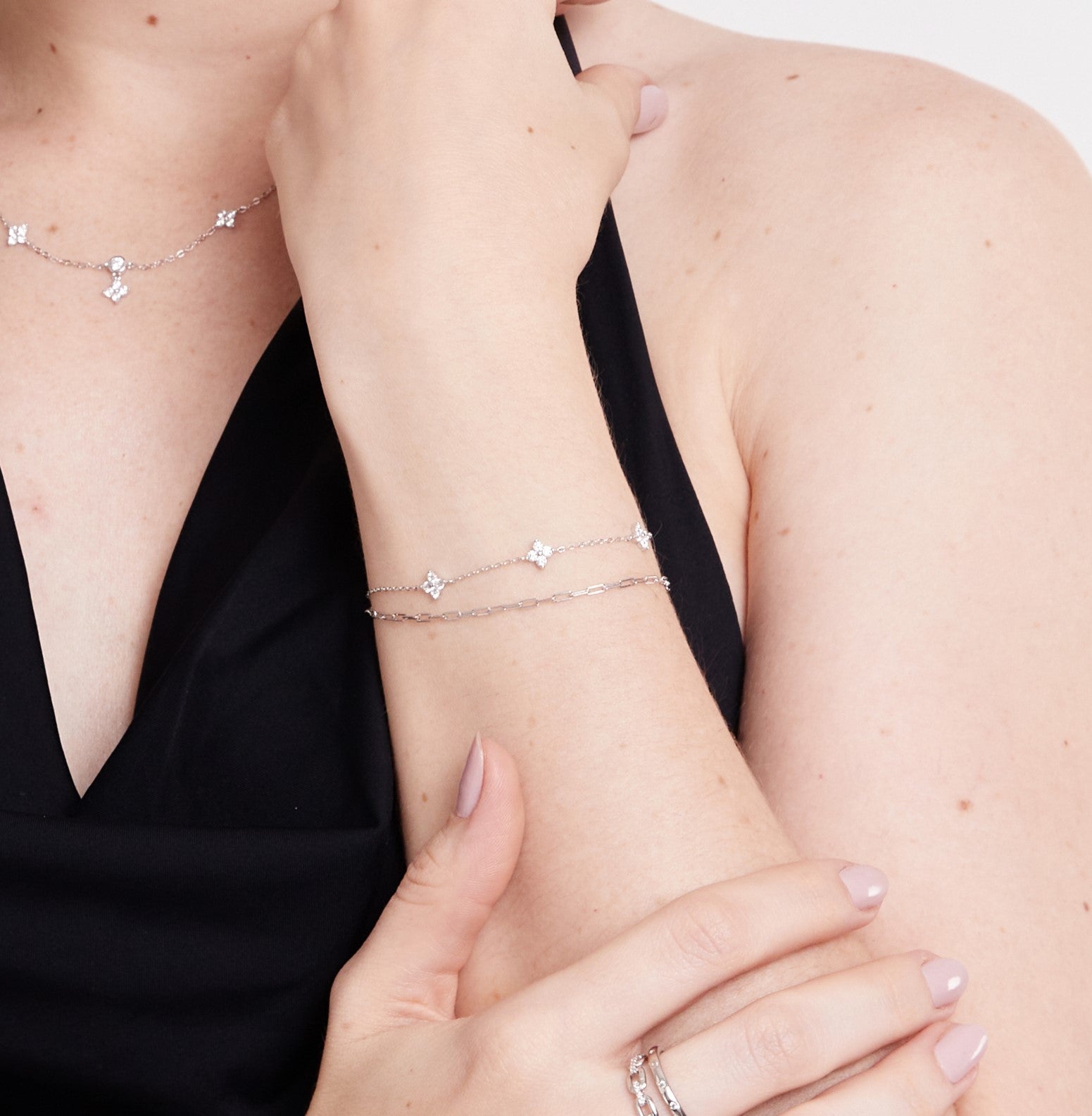 Pulseira Aurora Banhada em Prata