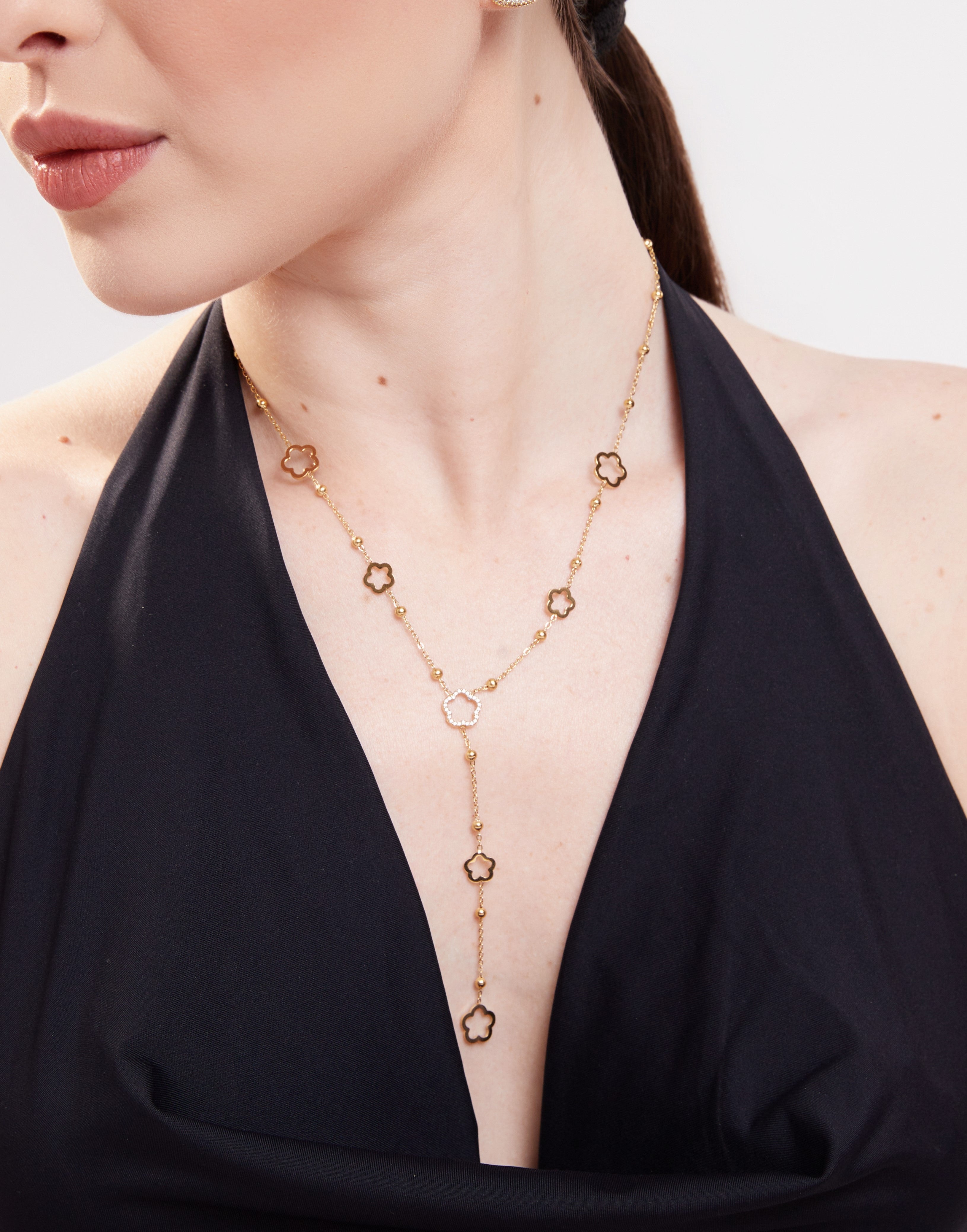 Colar Gravatinha Valore Banhado em Ouro 18k