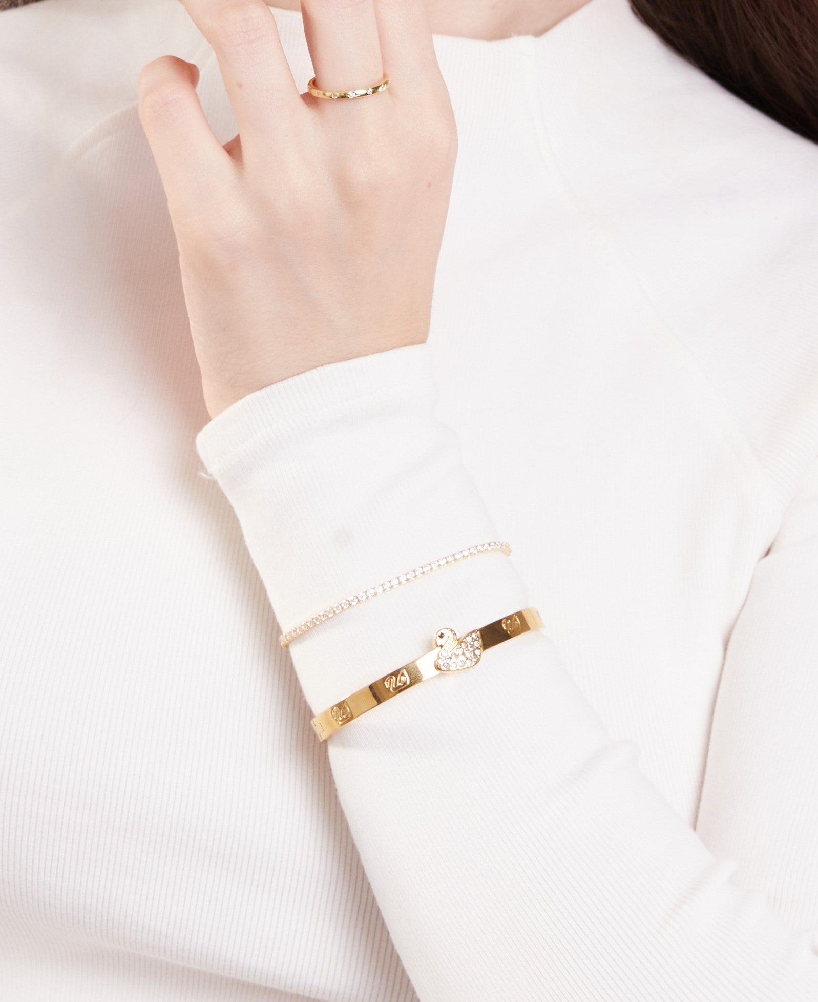 Pulseira Aviore Banhada em Ouro 18k