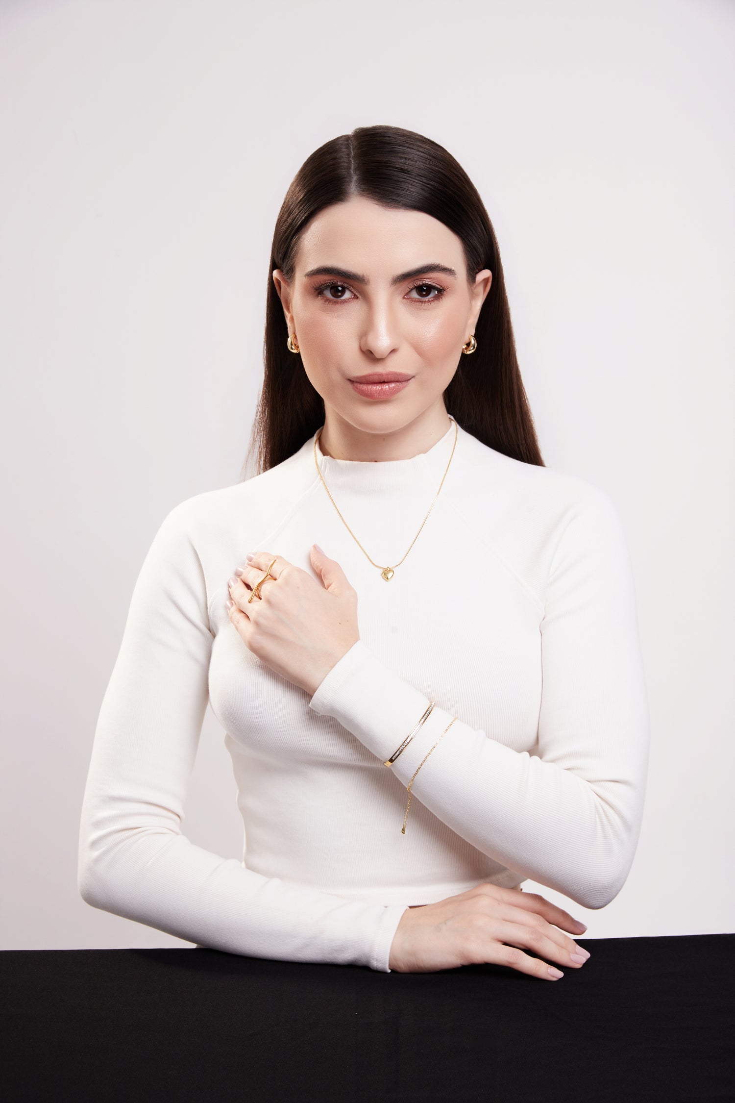 Anel Viena Banhado em Ouro 18K