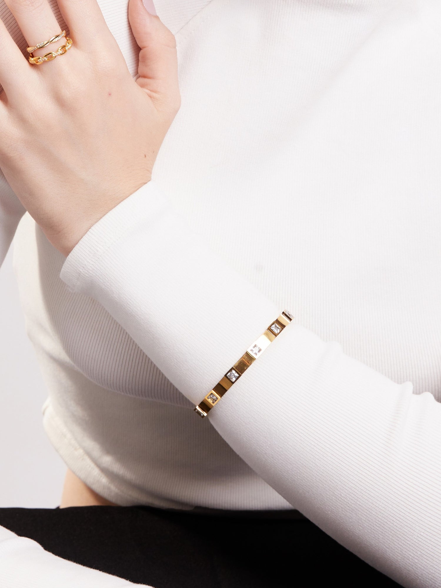 Bracelete Atenas Banhado em Ouro 18k