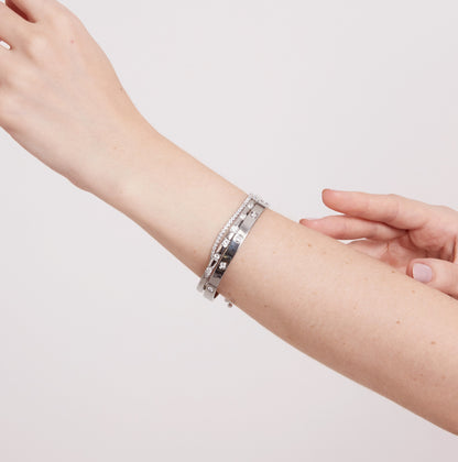 Pulseira Aviore Banhada em Prata
