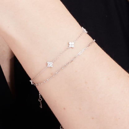 Pulseira Aurora Banhada em Prata