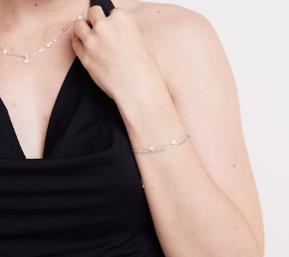 Pulseira Valência Banhada em Prata