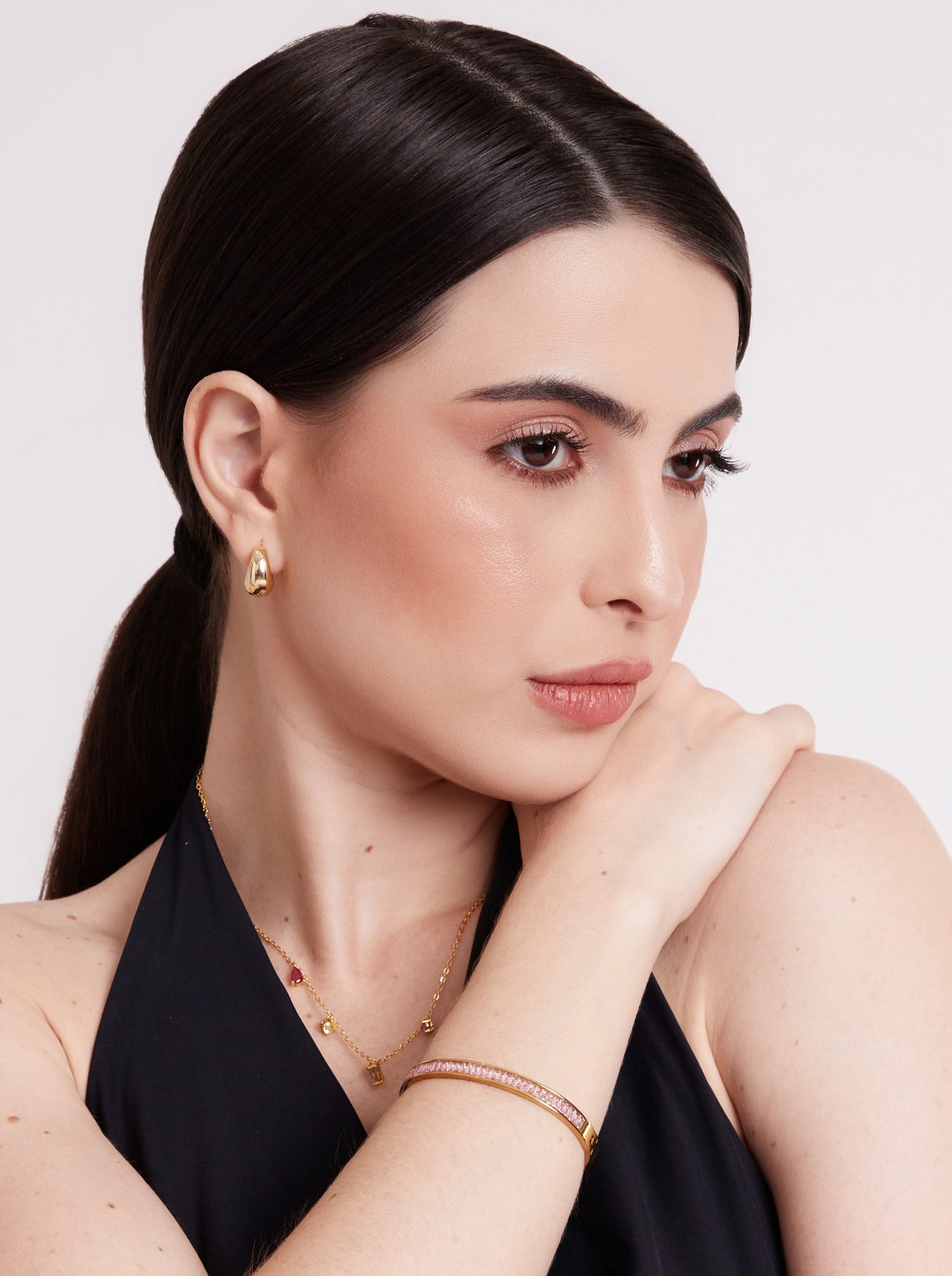 Bracelete Jasmine Rosé Banhado em Ouro 18k