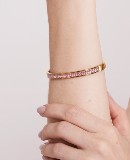 Bracelete Jasmine Rosé Banhado em Ouro 18k