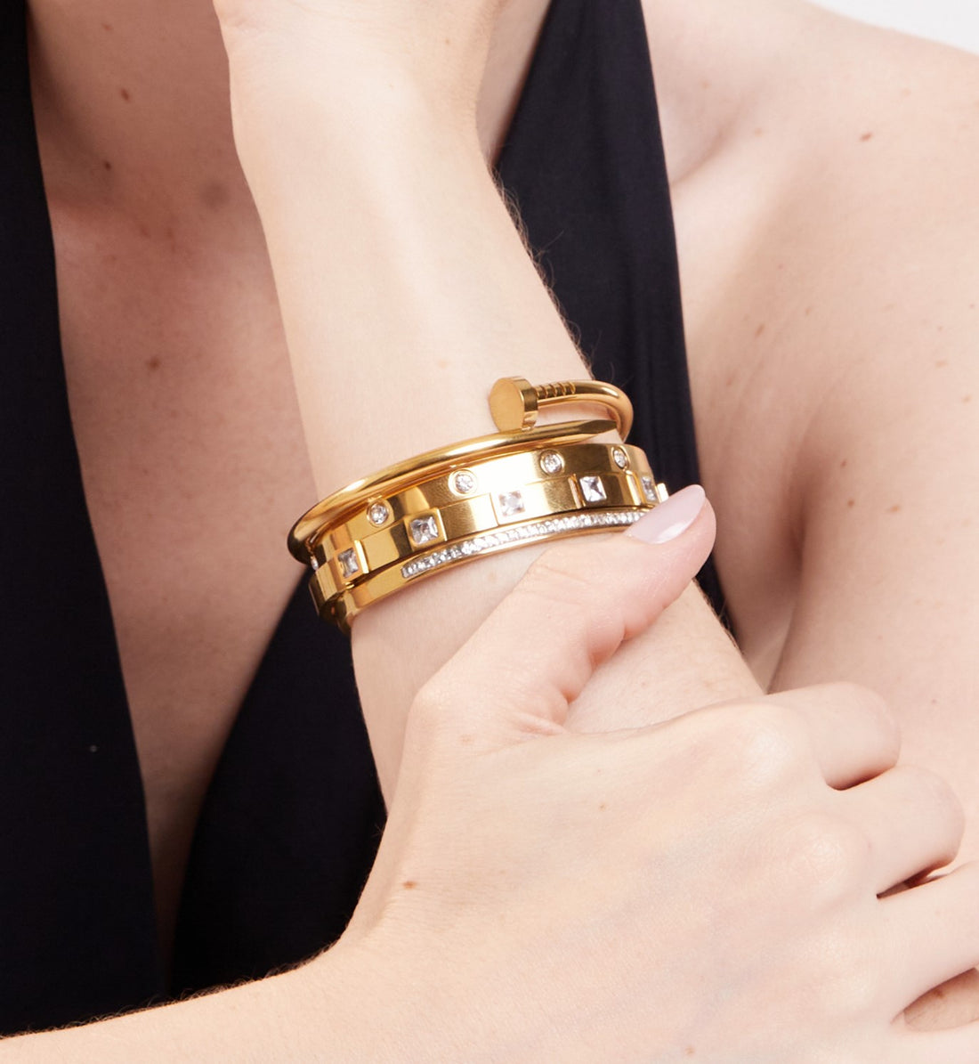 Bracelete Isadora Banhado em Ouro 18k