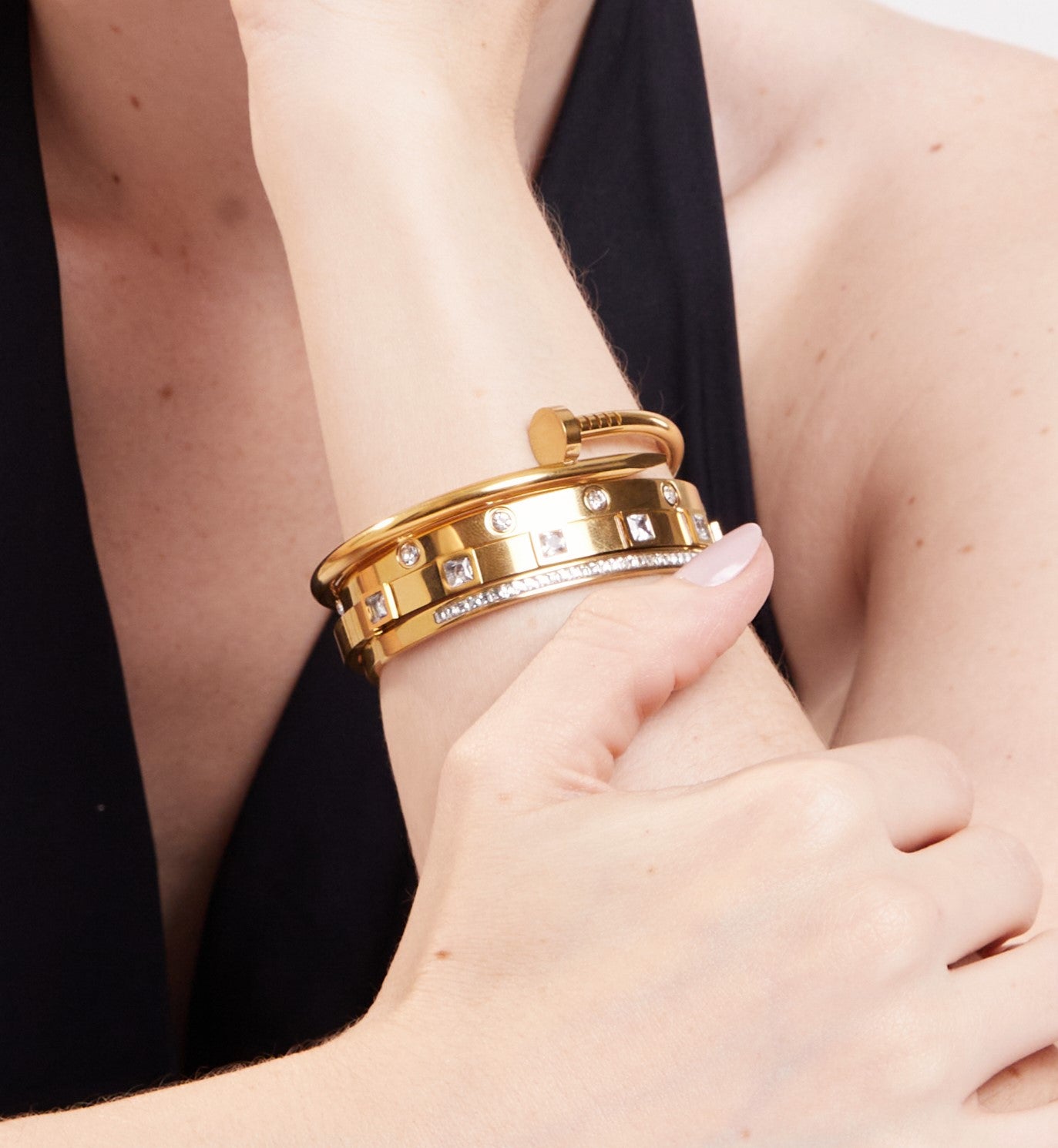 Bracelete Isadora Banhado em Ouro 18k