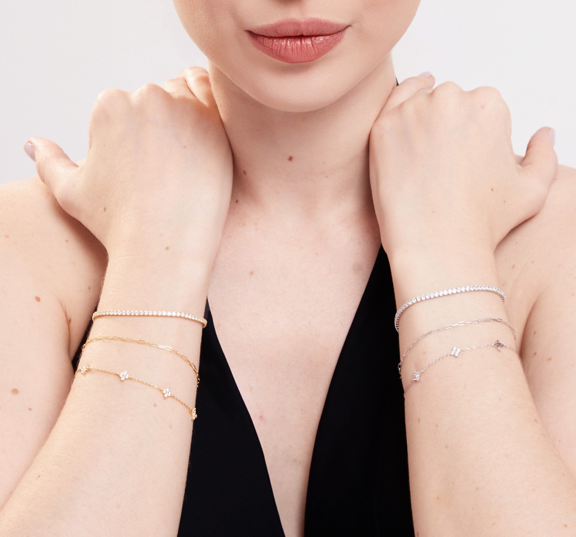 Pulseira Valência Banhada em Ouro 18k