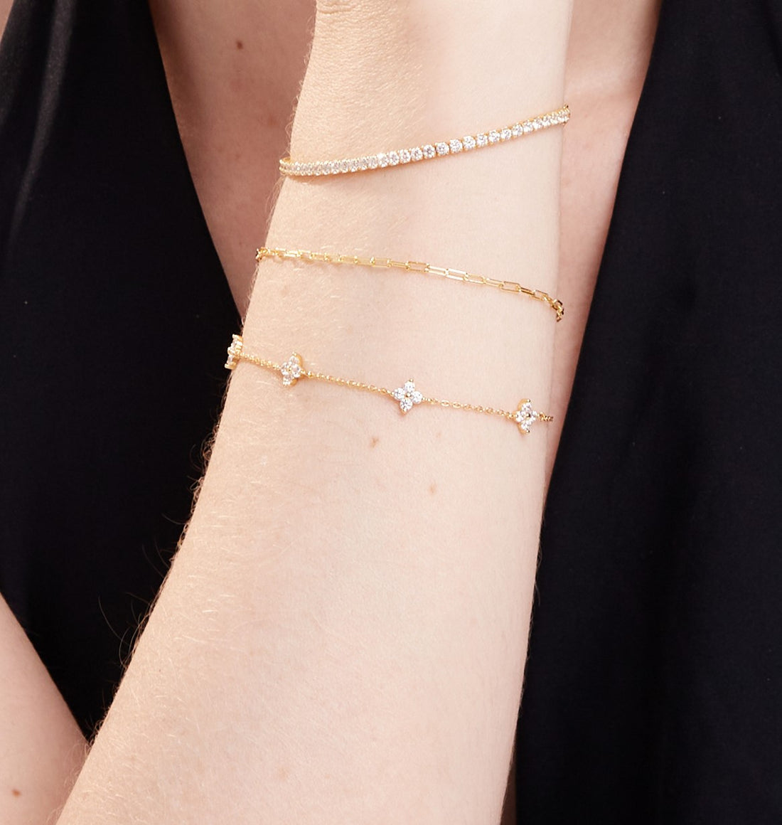 Pulseira Valência Banhada em Ouro 18k