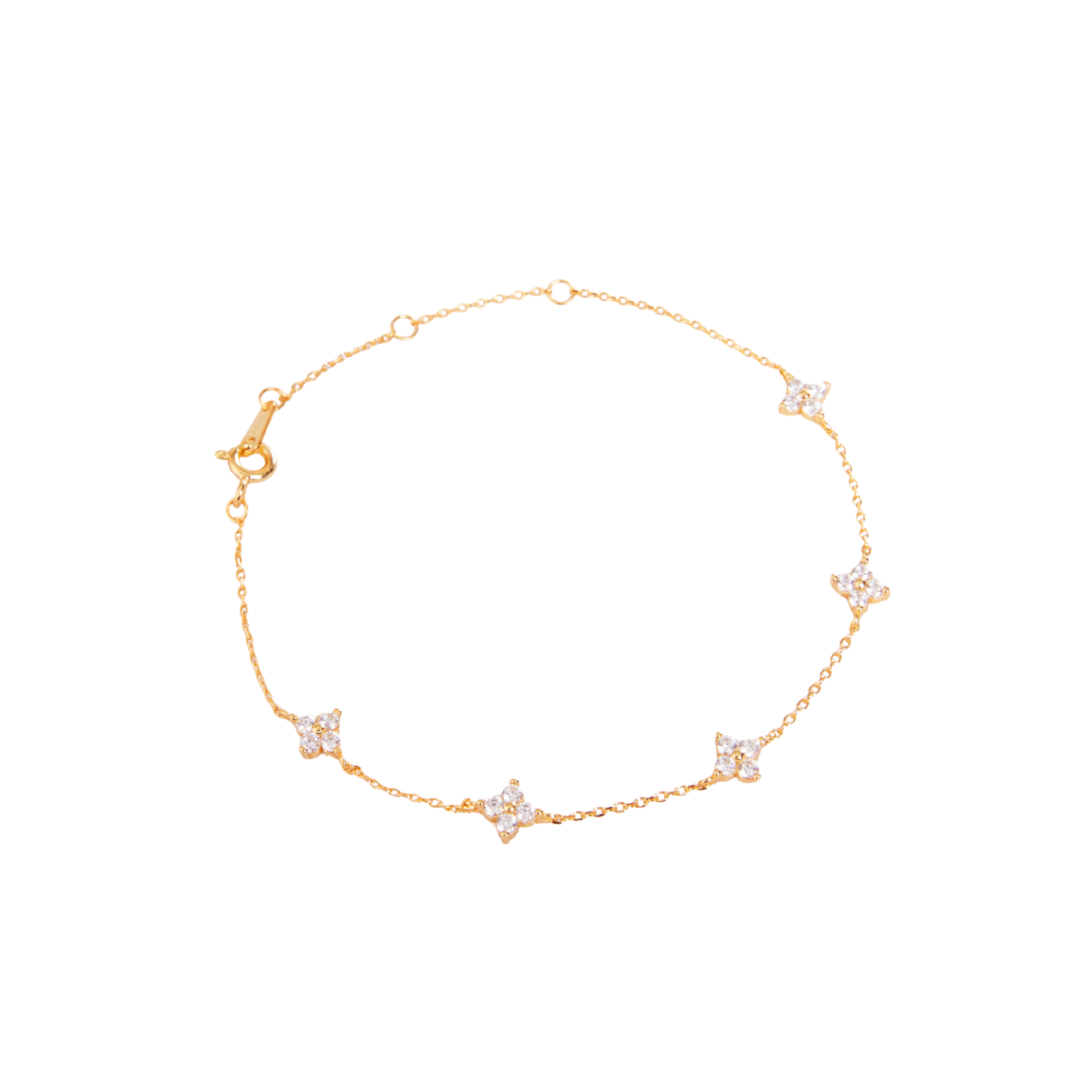 Pulseira Valência Banhada em Ouro 18k