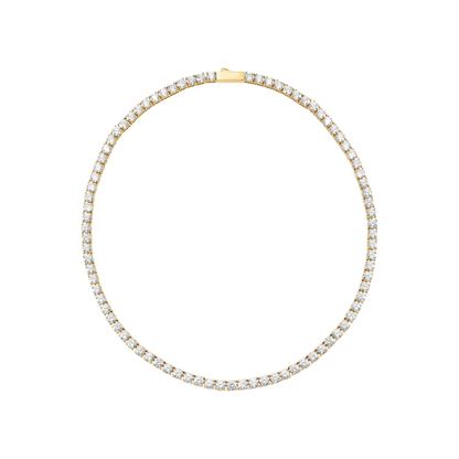 Colar Riviera Banhado em Ouro 18k