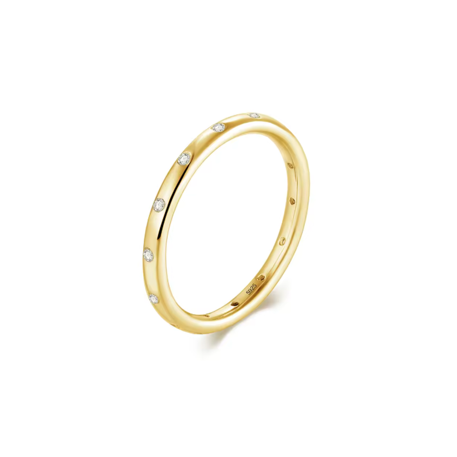 Anel Amalfi Banhado em Ouro 18k