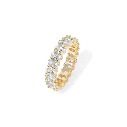 Anel Podence Banhado em Ouro 18K